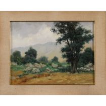 Raimondo Mirabella (1914/1979) "Paesaggi di campagna" - "Country landscapes"
