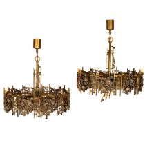 Coppia lampadari - Pair of chandeliers