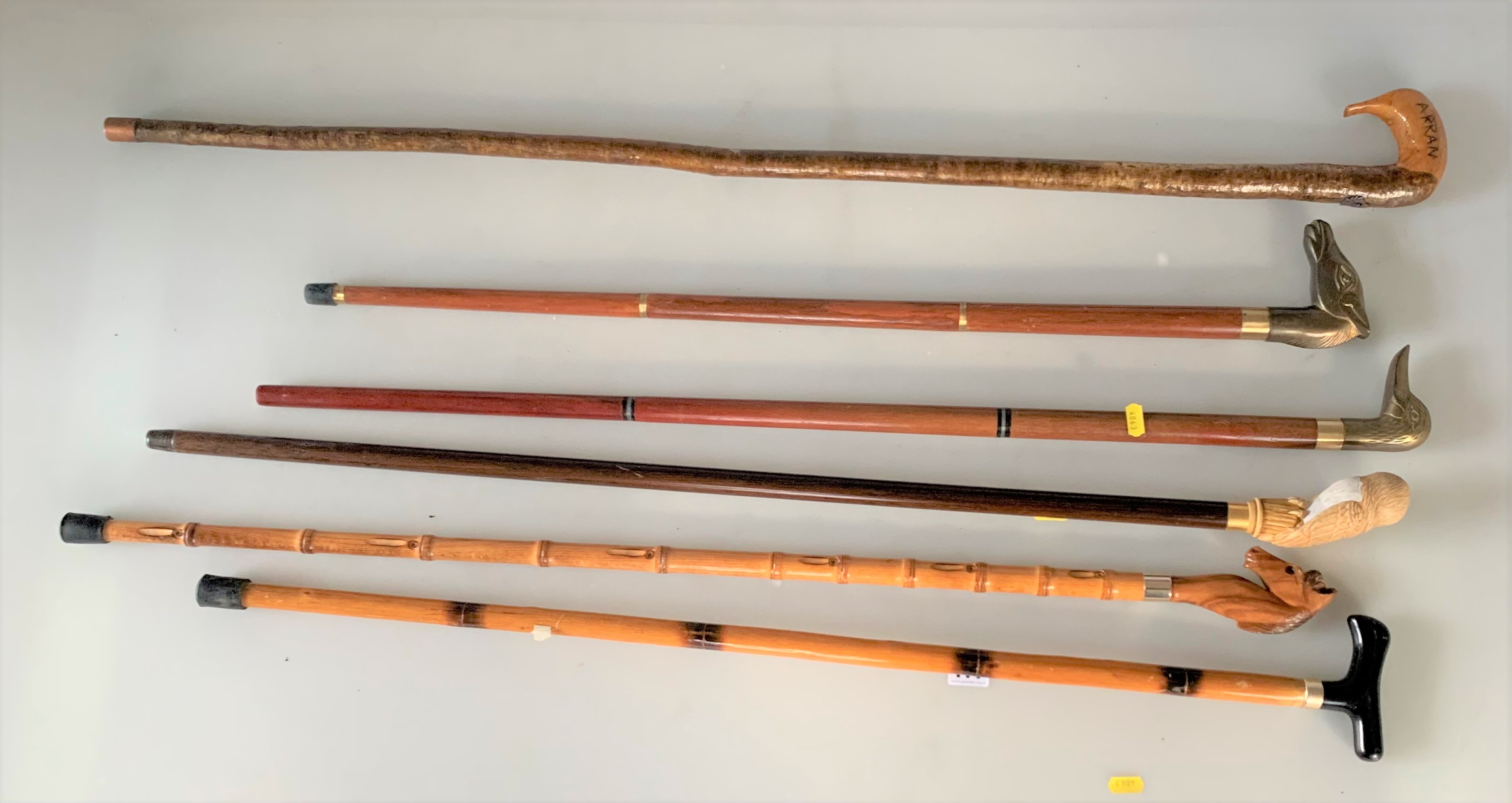 6 walking sticks - Image 3 of 3