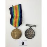 2 First World War Medals