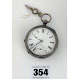 Silver pocket watch