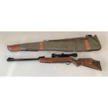 Air rifle BSA Guns .22 Cal with Tasco sight