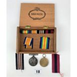2 First World War Medals