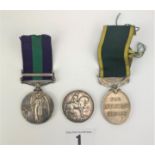 3 First World War medals
