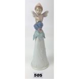 Lladro bell with fairy on top