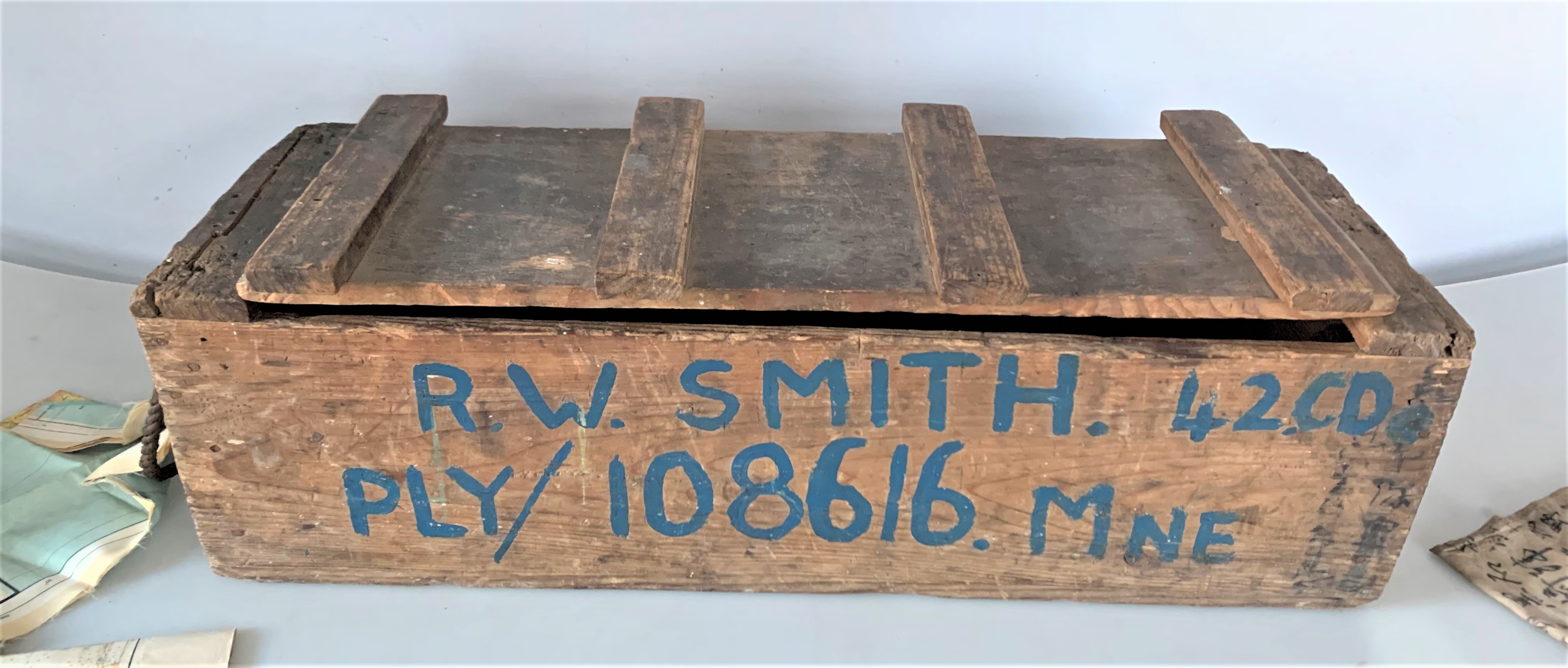 Important collection of militaria belonging to Robert Wellesley Smith, Royal Marines Commando - Image 17 of 33
