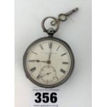 Silver pocket watch