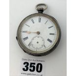 Silver pocket watch