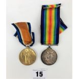 2 First World War Medals