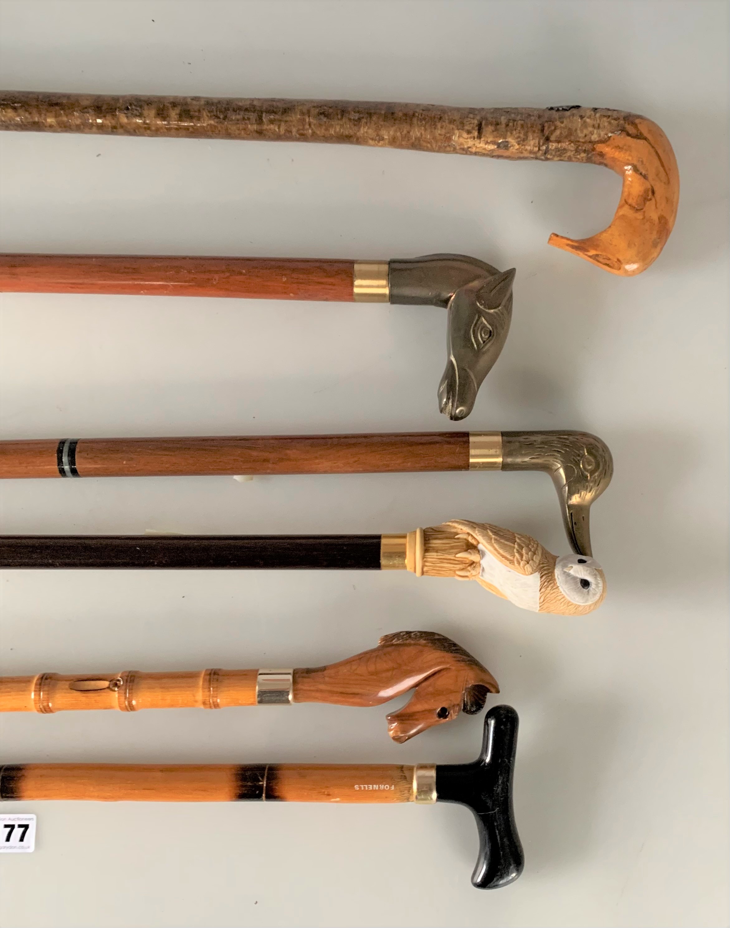 6 walking sticks - Image 2 of 3