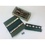 Set of darts, miniature dominoes and miniature playing cards