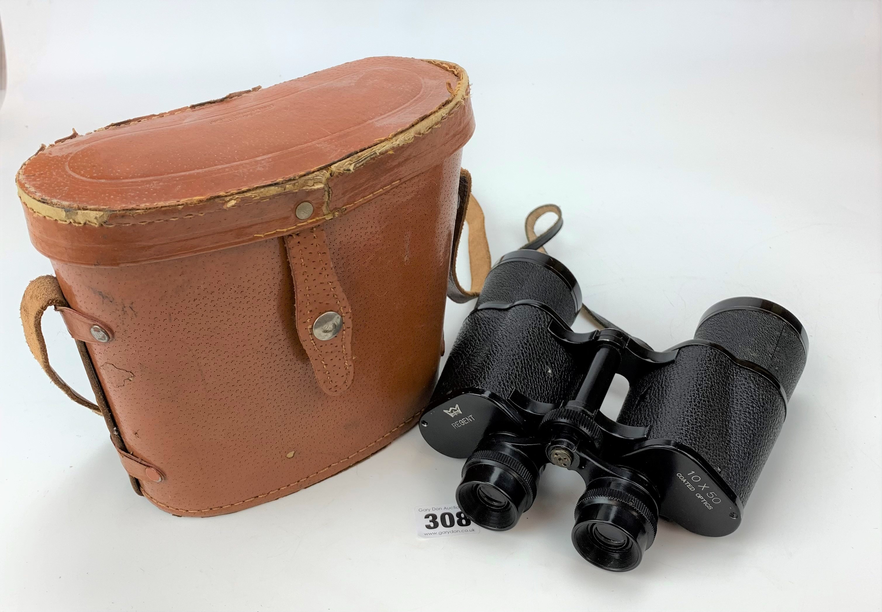 Regent binoculars in case - Image 2 of 4