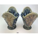 2 x Studio art pottery buckets. Signed Andrew Osborne ’87 and ’88. 11” high x 10” wide