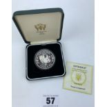 Russia 2000 10 kopek silver cased coin
