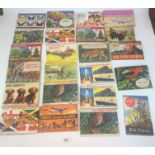 23 mixed cigarette card albums, some part and complete