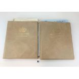 2 Royal Wedding Prince of Wales and Lady Diana Spencer empty stamp albums