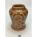 Stoneware tobacco jar