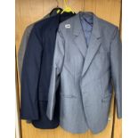 Christian Dior mens suit, 2 Christian Dior jackets & Edlow trousers