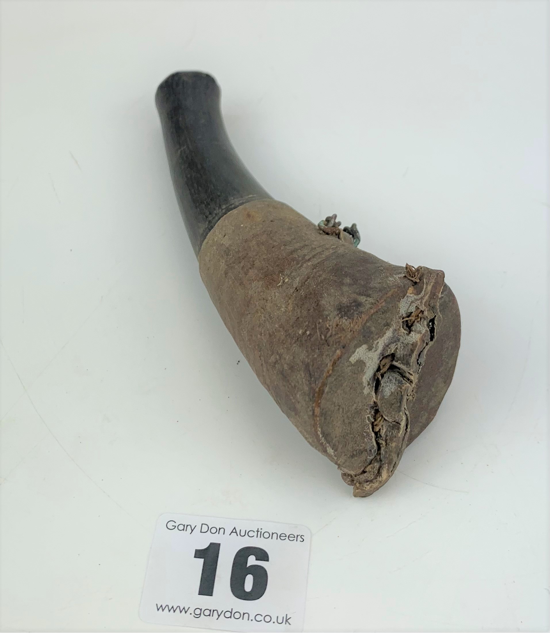 African snuff horn - Image 2 of 5