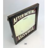 Vintage Bovril advertising mirror