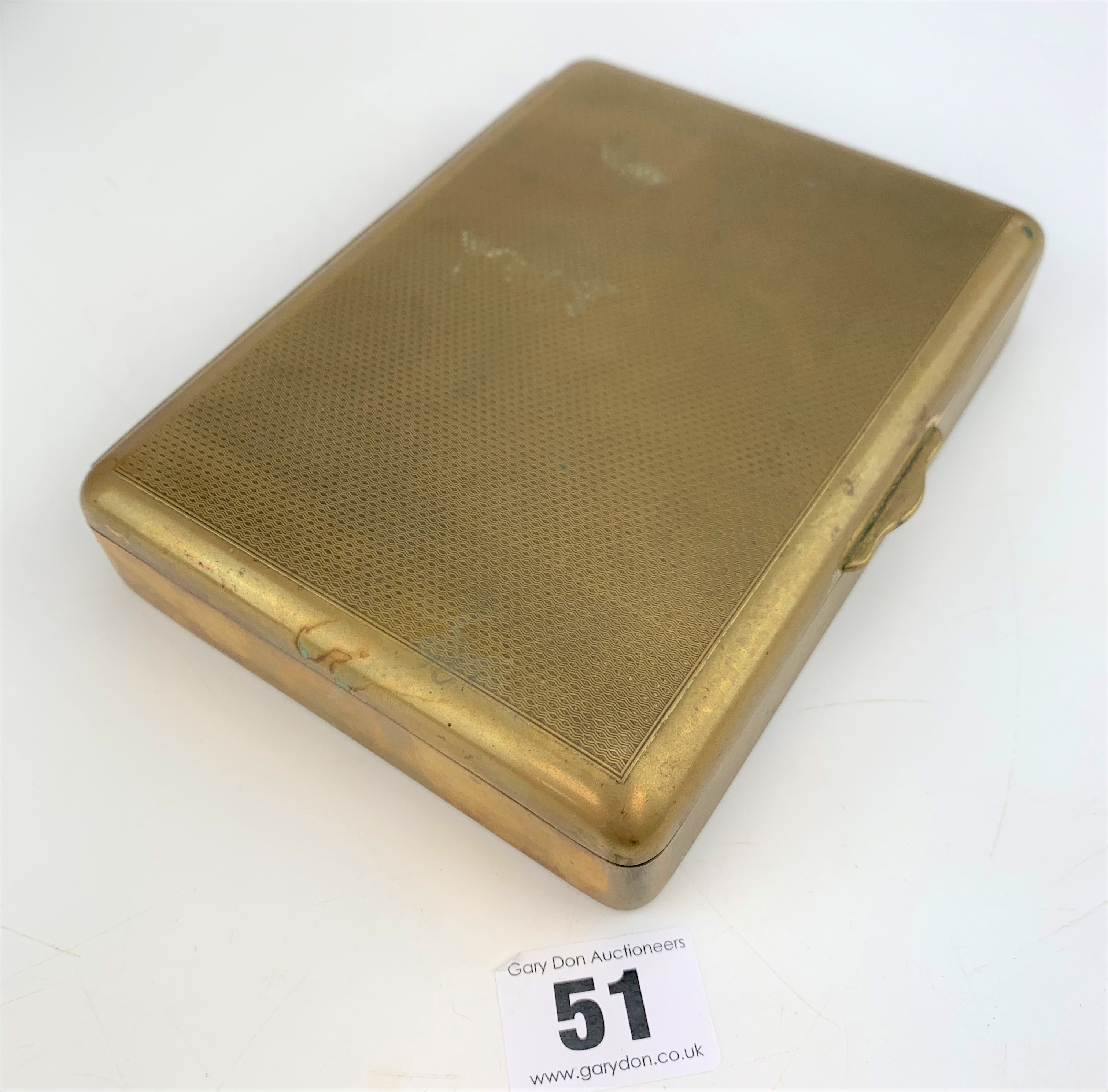 Brass State Express cigarette box - Image 2 of 4
