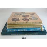 4 Snuff box reference books