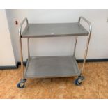 Sunnex metal 2 tier trolley