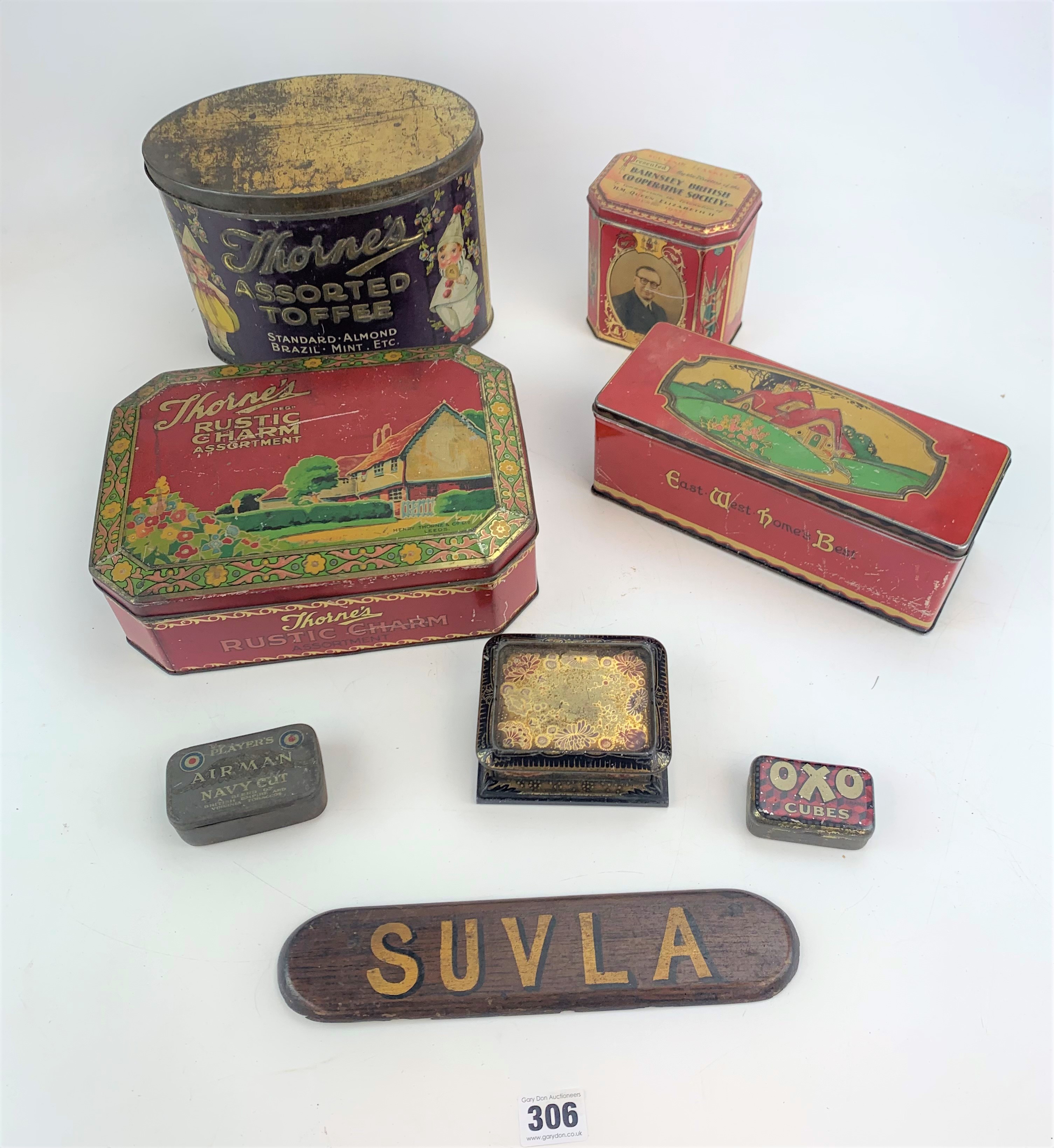 Assorted vintage advertising tins - Image 2 of 4