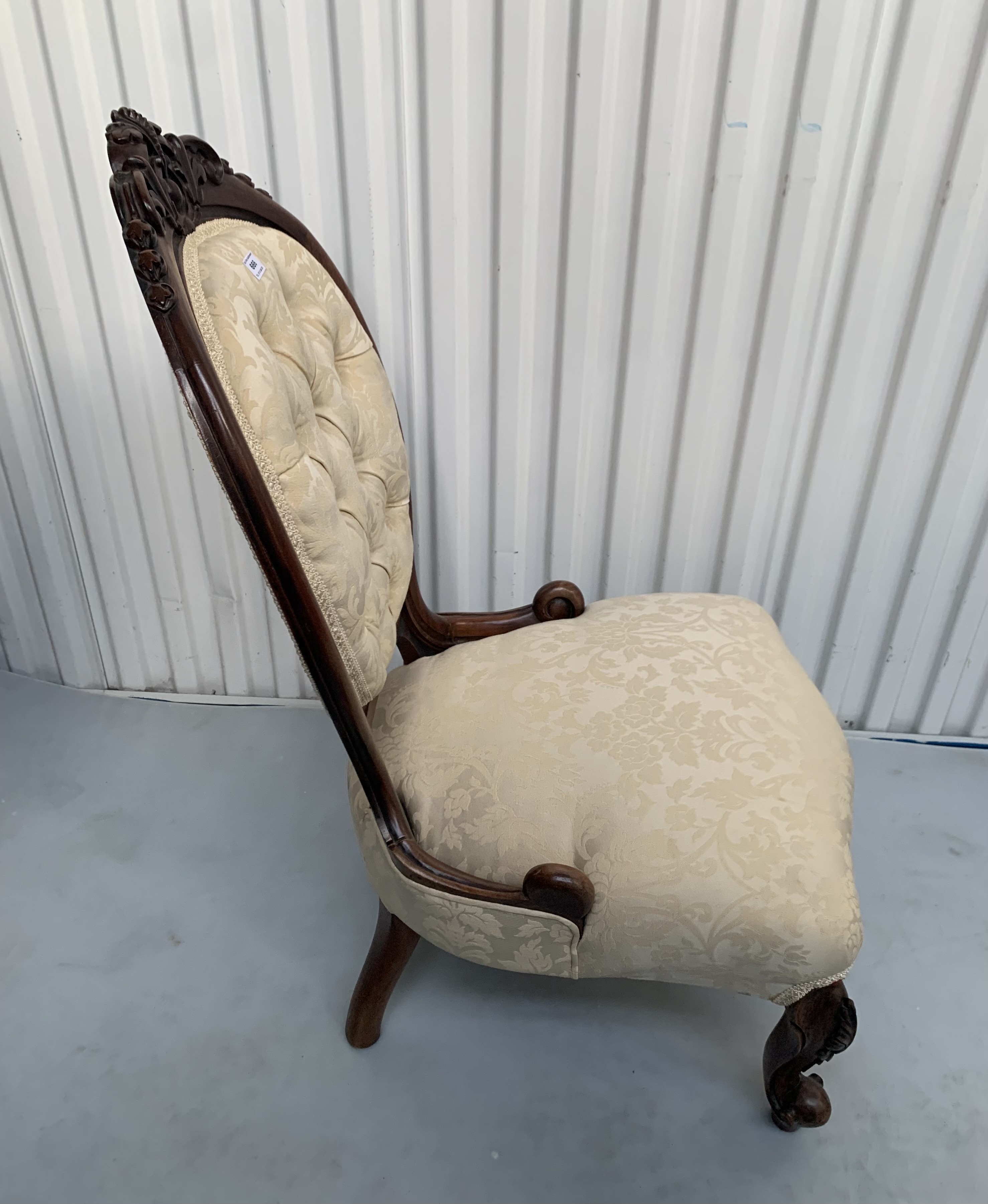 Victorian armchair - Image 6 of 8