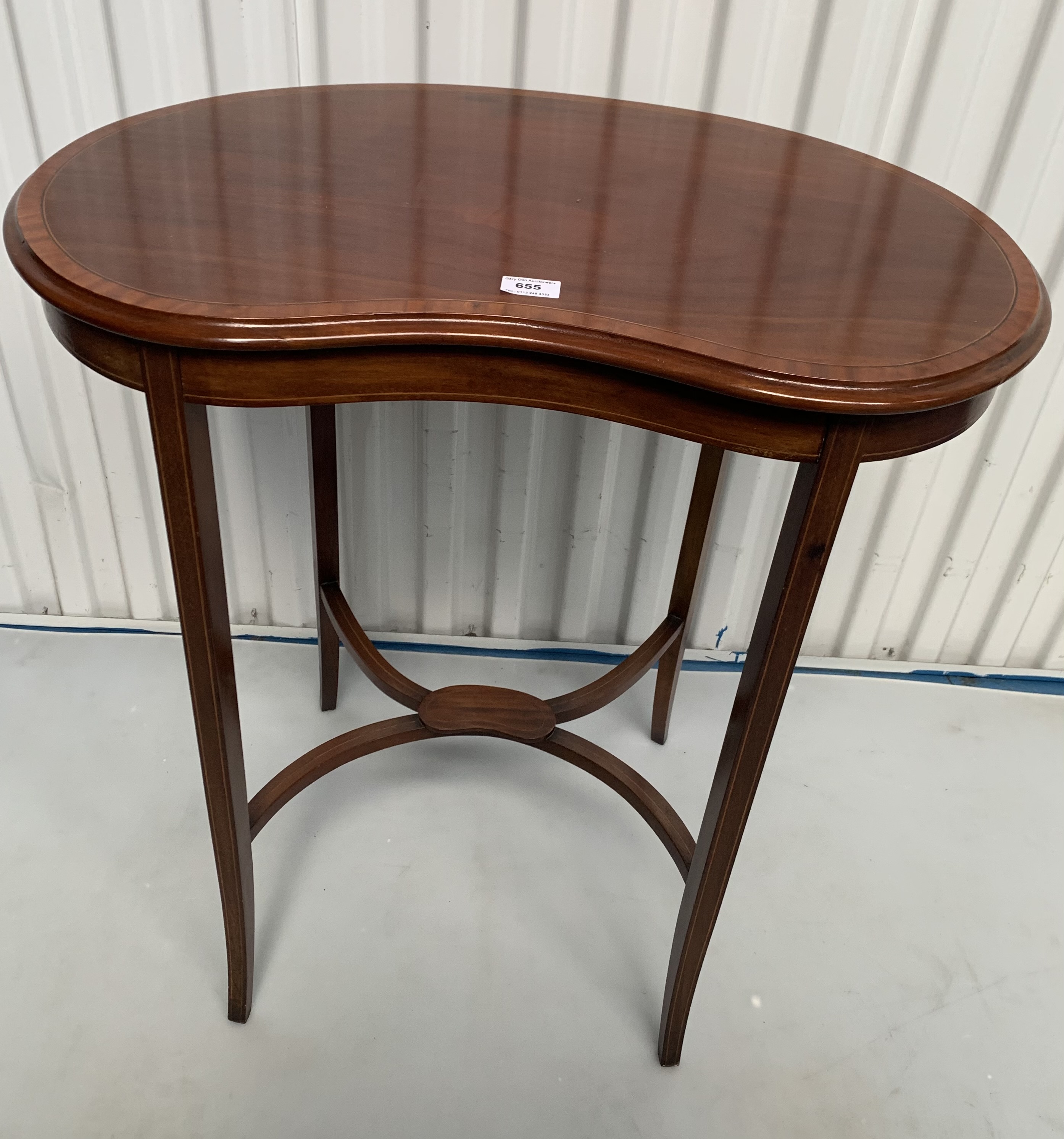 Mahogany side table