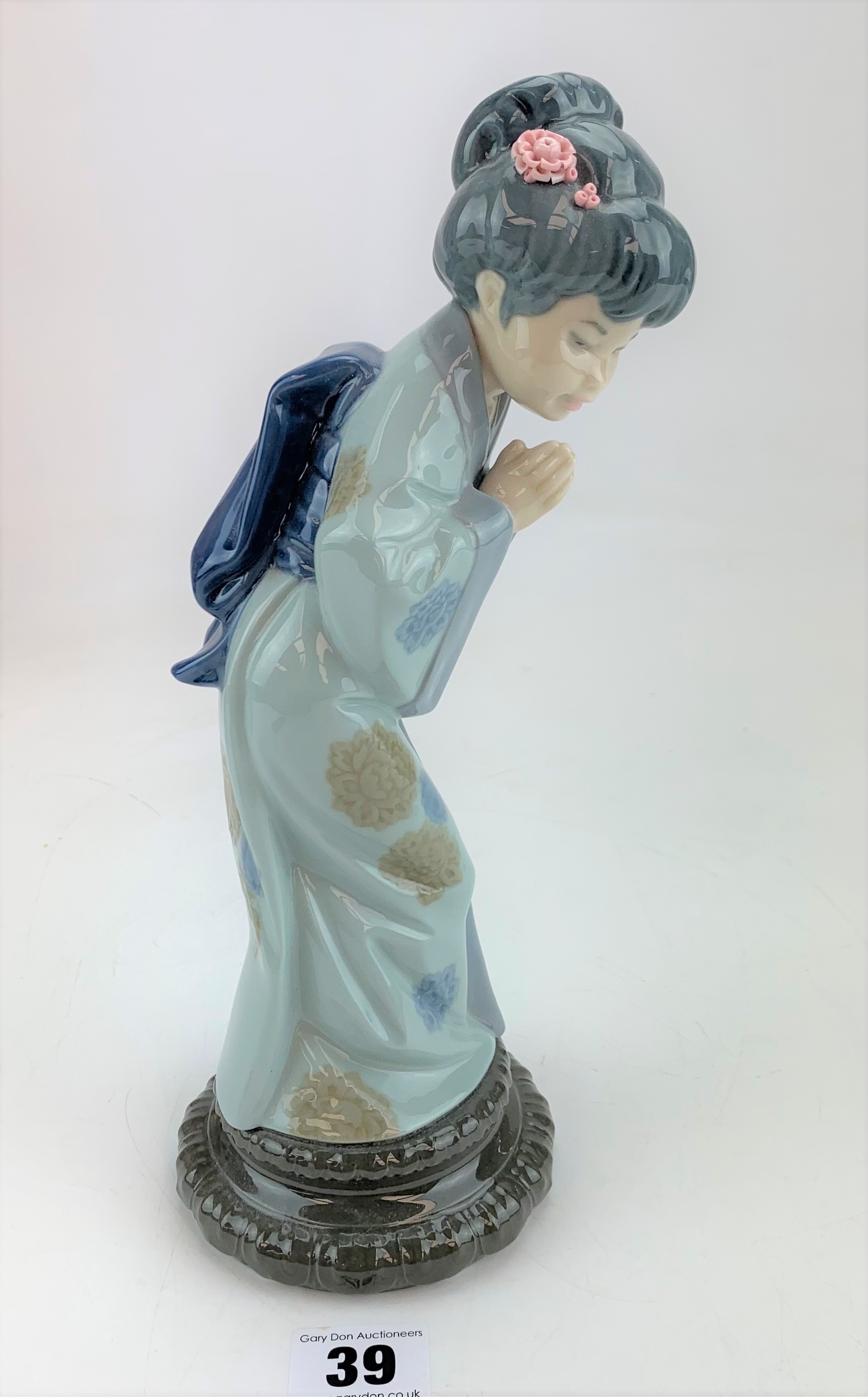 Lladro Japanese lady - Image 2 of 5