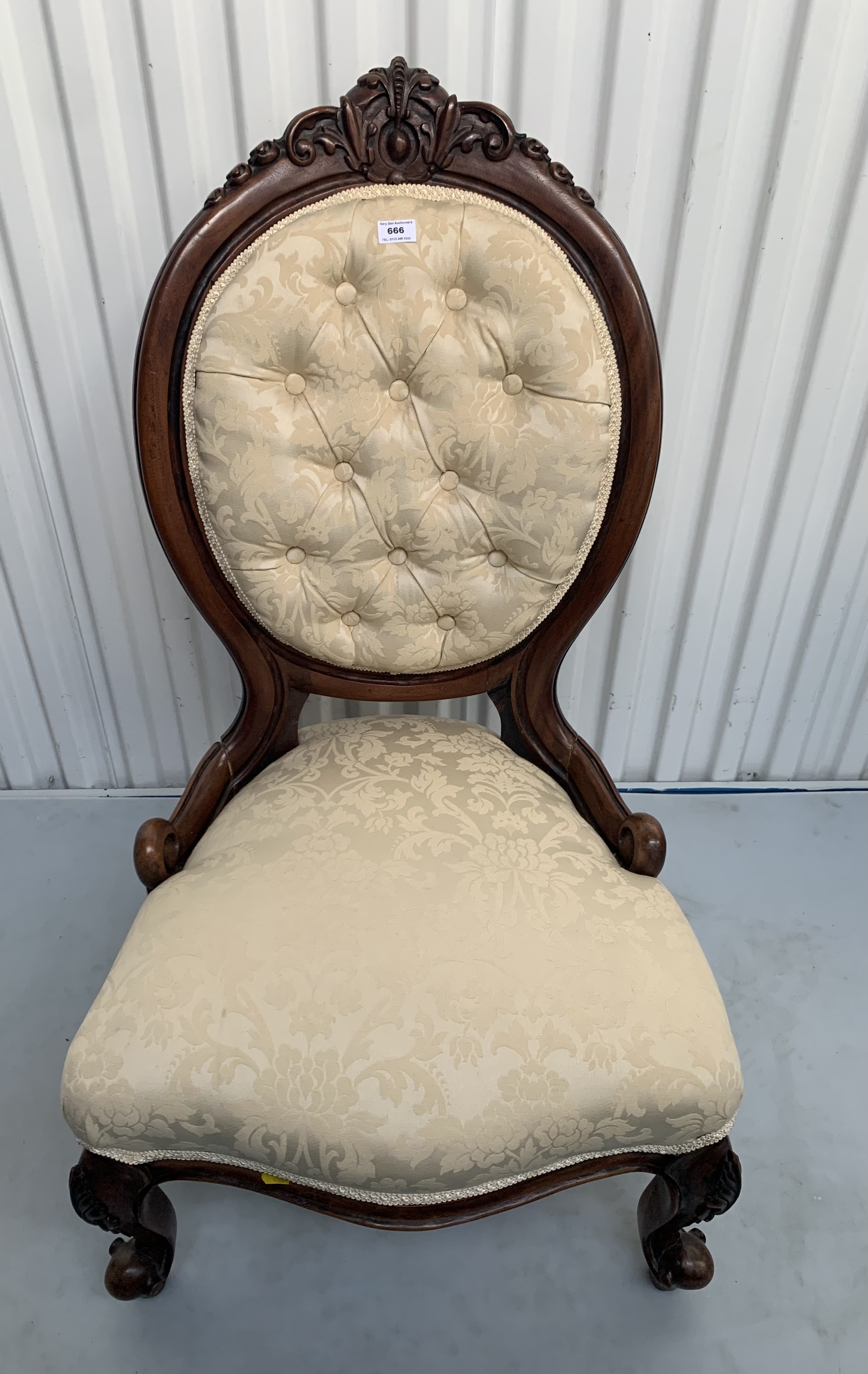 Victorian armchair - Image 5 of 8