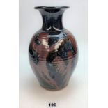 Large Jack Crisp stoneware vase