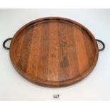 Danish Digsmed large wooden tray