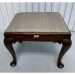 George IV dressing table stool
