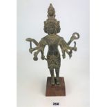 Bronze Hindu Shiva god figure