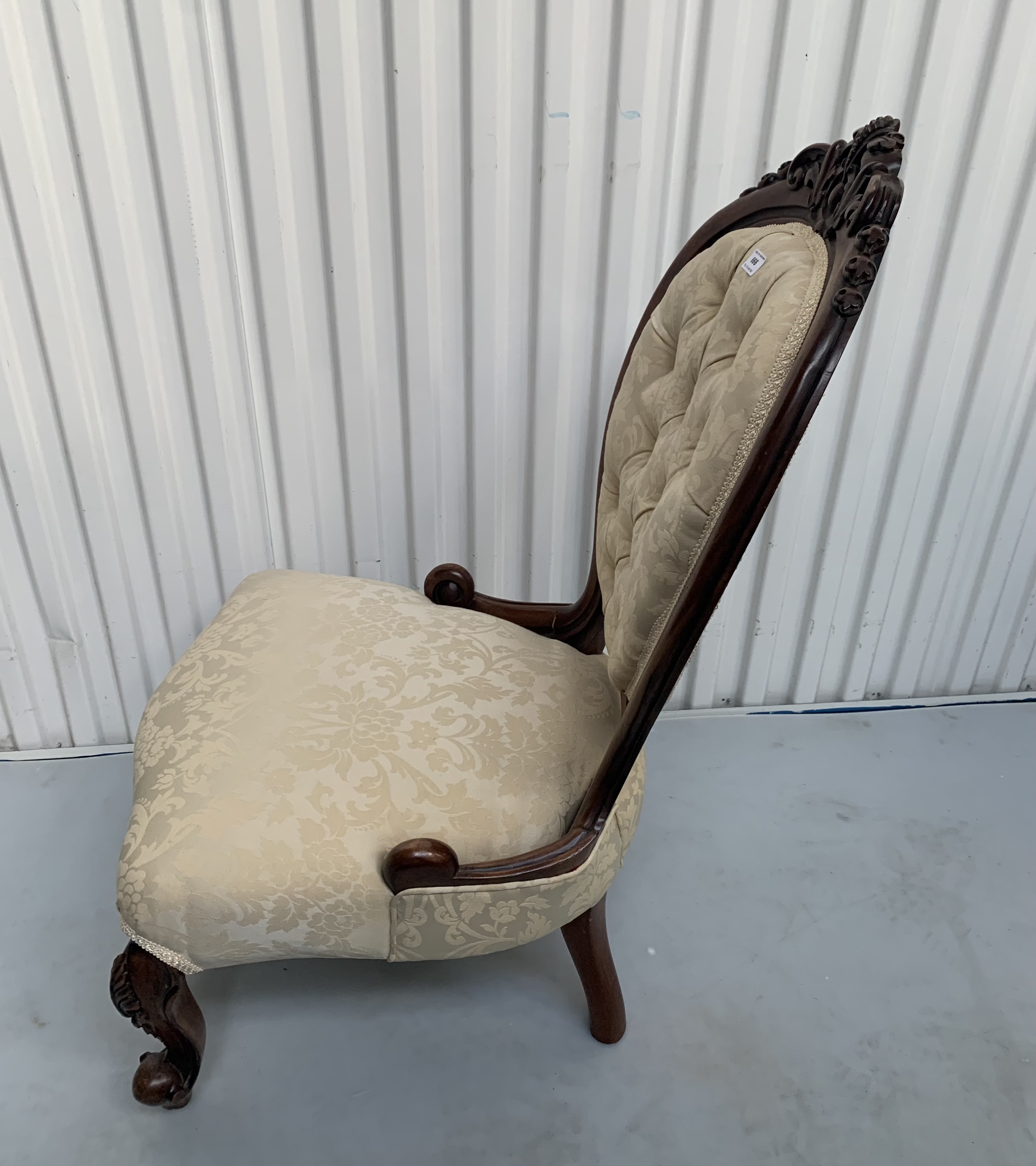 Victorian armchair - Image 8 of 8