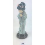 Lladro oriental lady figure