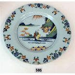 Lambeth Delft plate