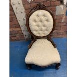 Victorian ladies chair