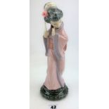 Lladro Japanese lady with fan
