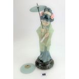 Lladro Japanese lady with parasol