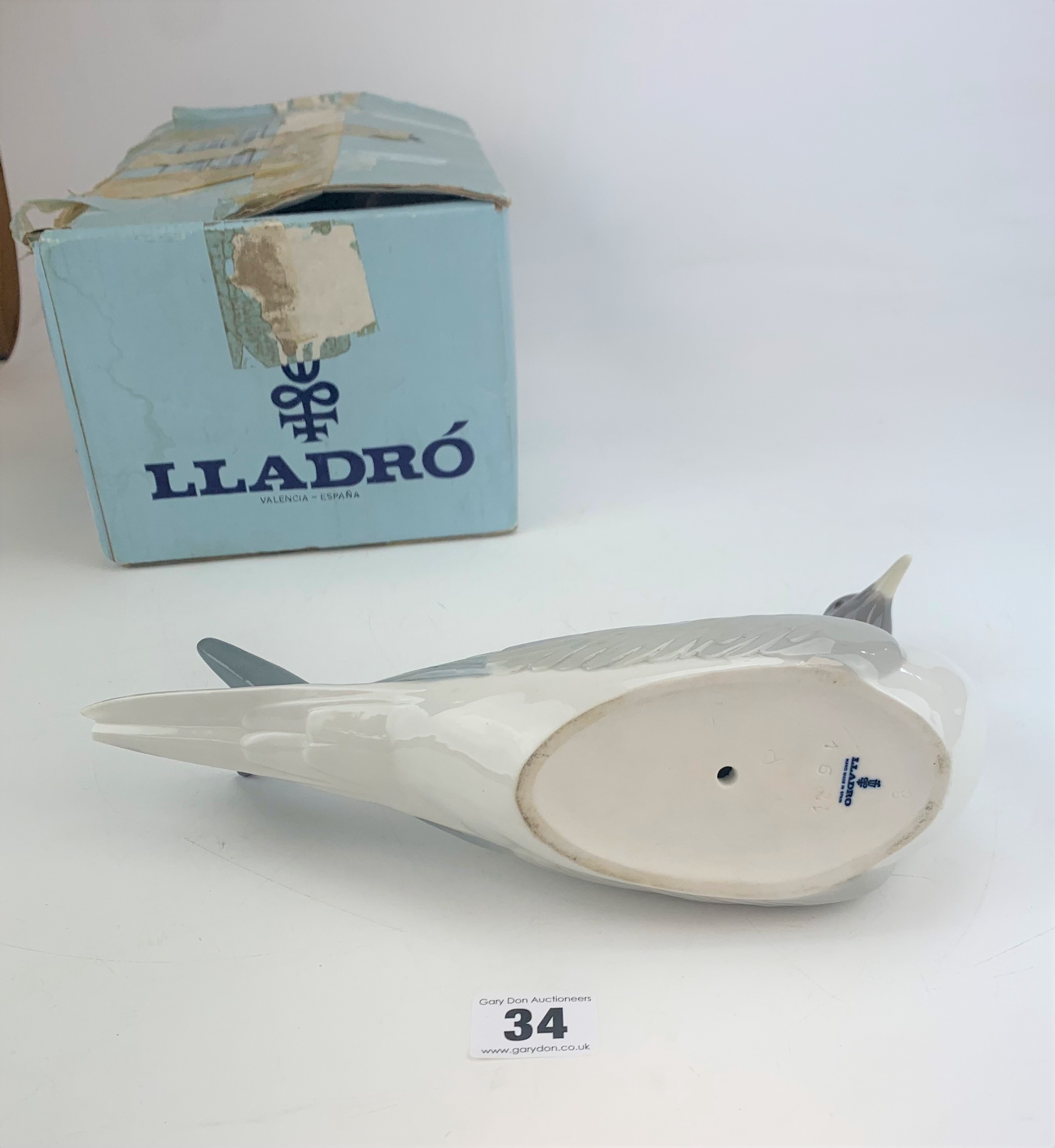 Lladro bird figure in box - Image 4 of 4