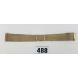 18k gold watch strap