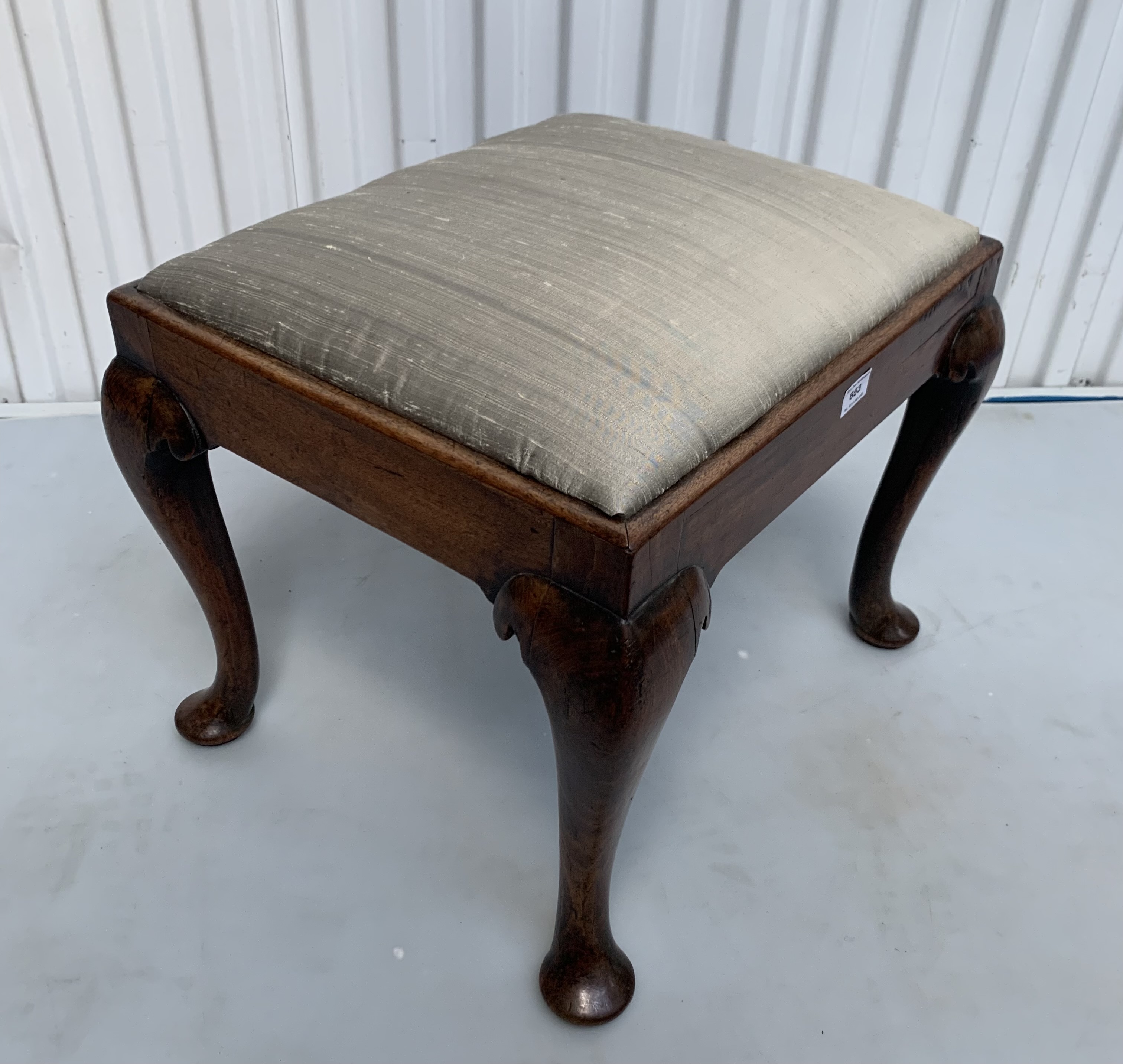George IV dressing table stool - Image 3 of 6