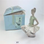 Lladro Ballet figure in box