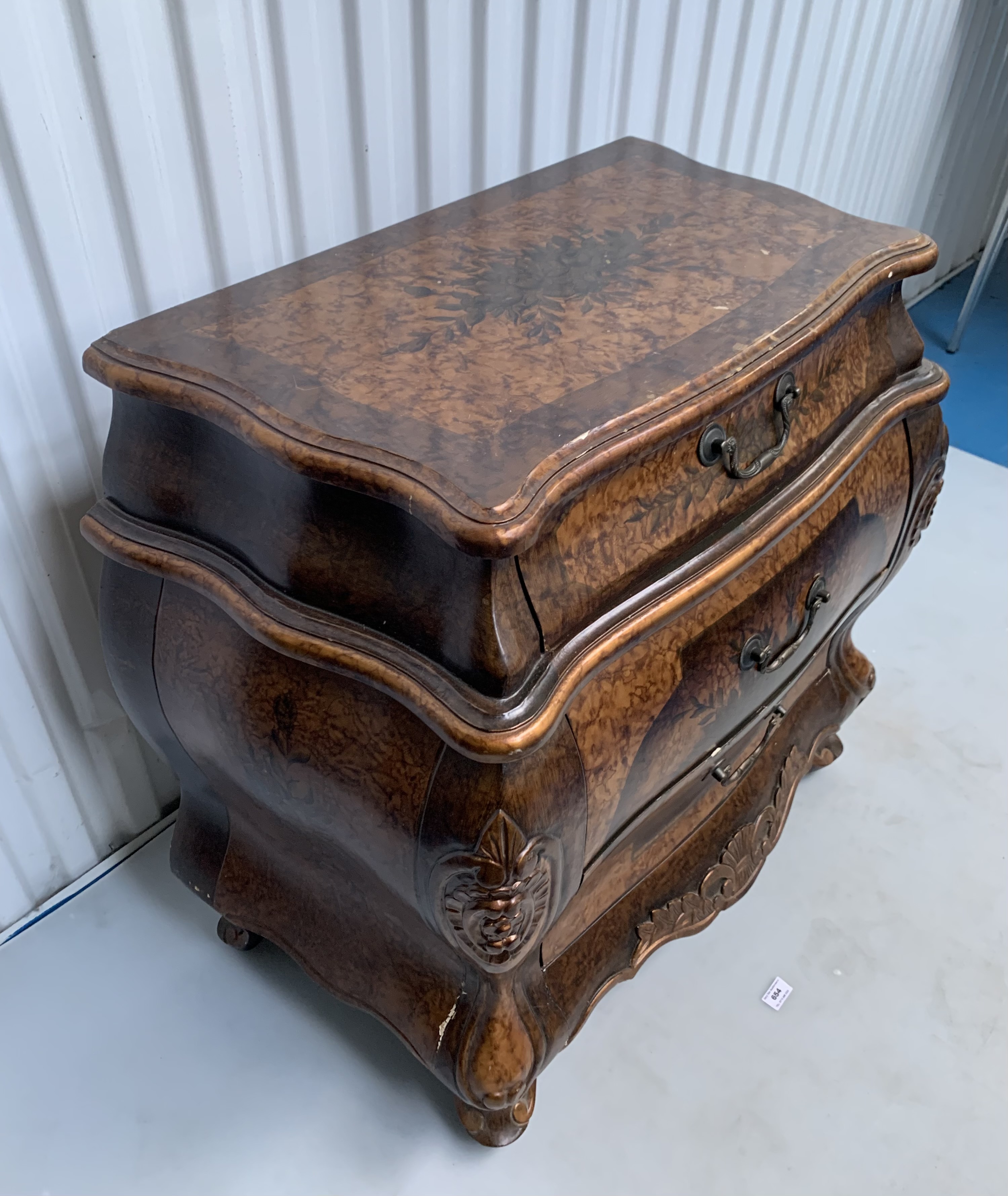 Pollard bombe chest of drawers - Image 3 of 10