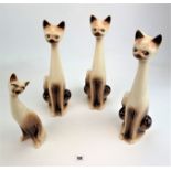 4 Cat figures