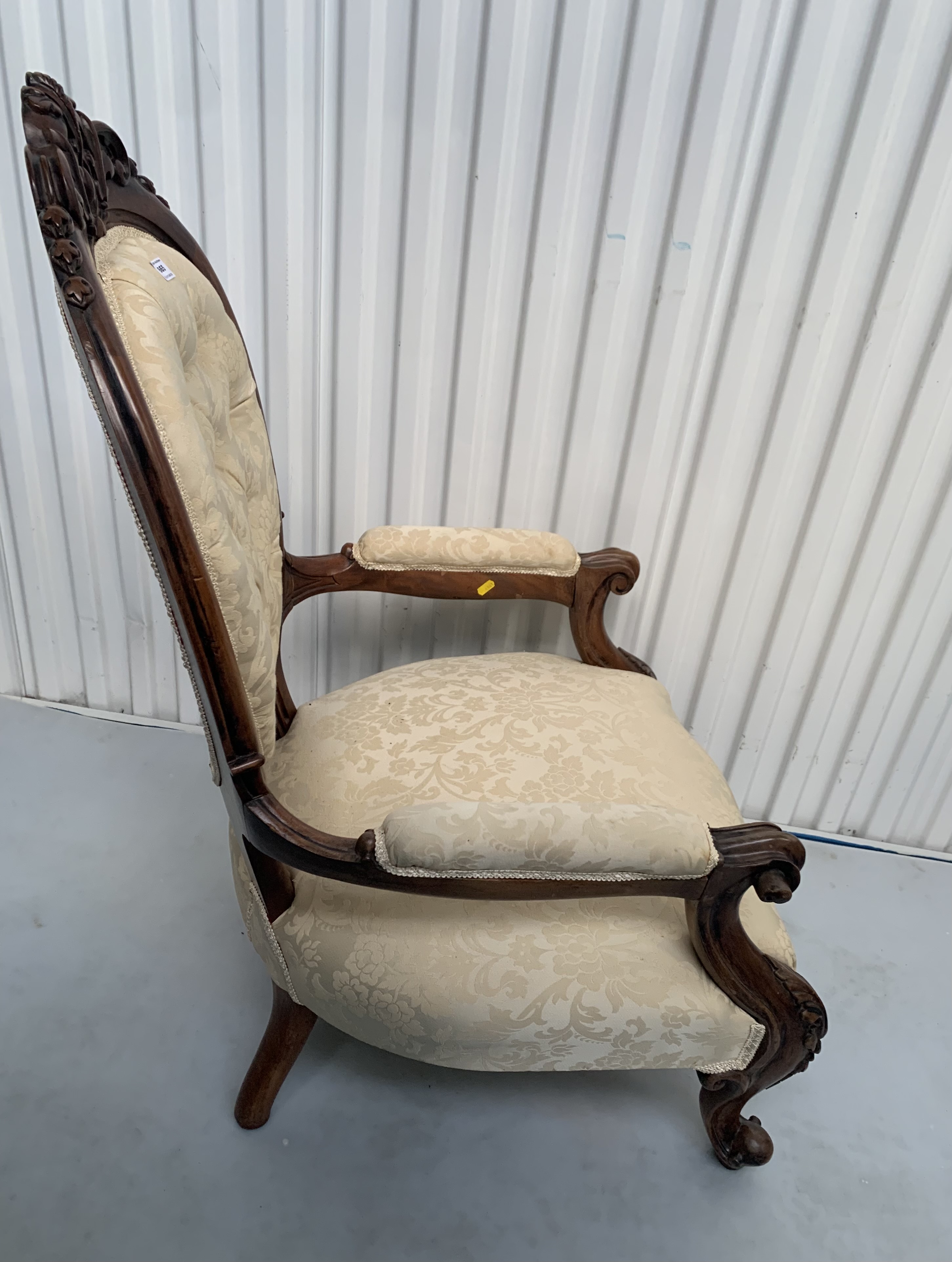 Victorian armchair - Image 4 of 8