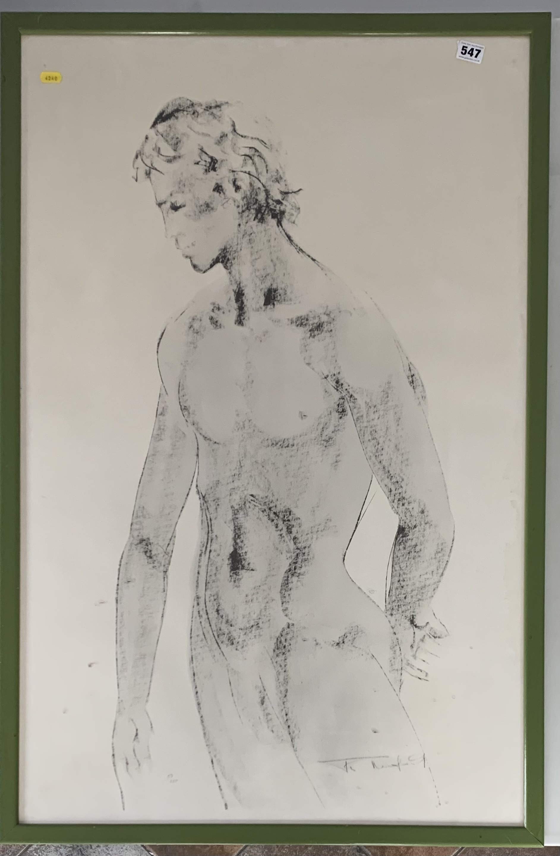 Tom Merrifield "Alexander" Limited Edition Print of male dancer